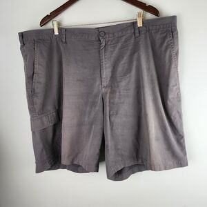 Columbia Men's Flat Front Shorts Gray Size 46 x 10